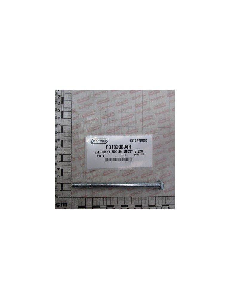 SCR. M8X1,25X120  U5737  8.8ZN
