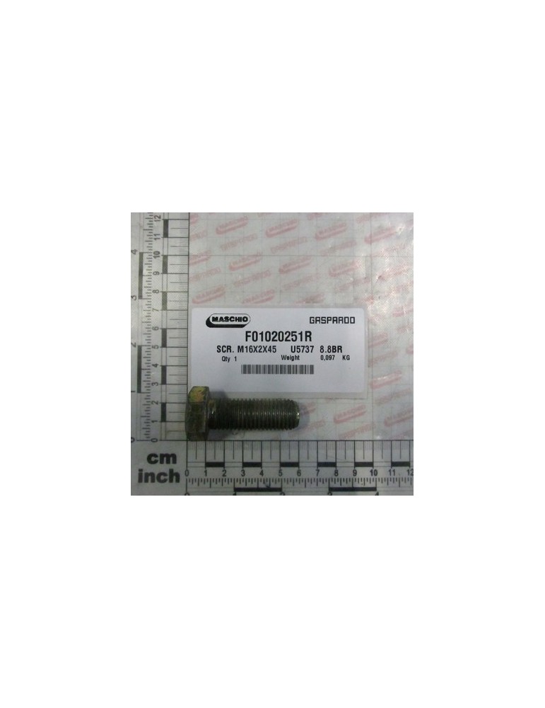 SCR. M16X2X45     U5737  8.8BR