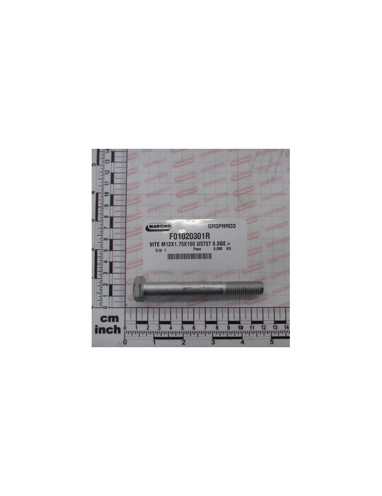 BOLT M12X1,75X100 U5737  8.8GE