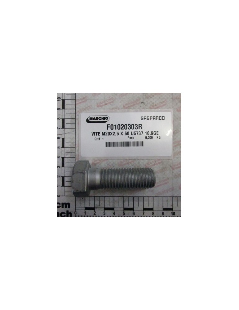 BOLT M20X2,5 X 60 U5737 10.9GE
