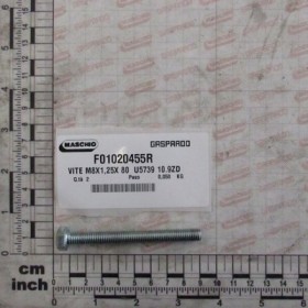 SCR. M8X1,25X 80  U5739 10.9ZD