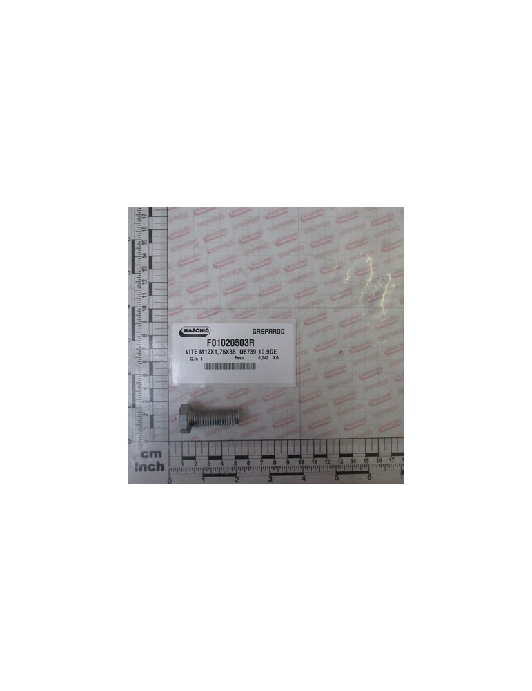 BOLT M12X1,75X35  U5739 10.9GE