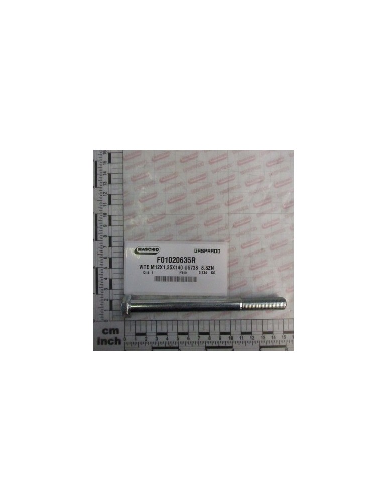 SCR. M12X1,25X140 U5738  8.8ZN