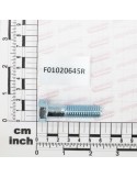 TE SCREW 1/2 \"X 2\" ISO 4017 ZN