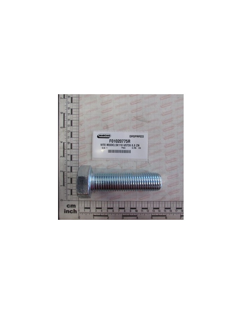 BOLT M30X3,5X110 U5739 8.8 ZN