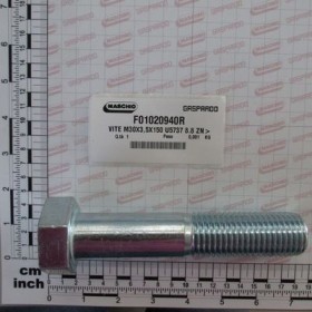 BOLT M30X3,5X150 U5737 8.8 ZN
