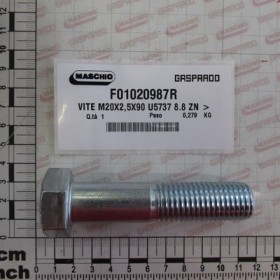 GALV.SCR.M20X2,5X90 U5737 8.8