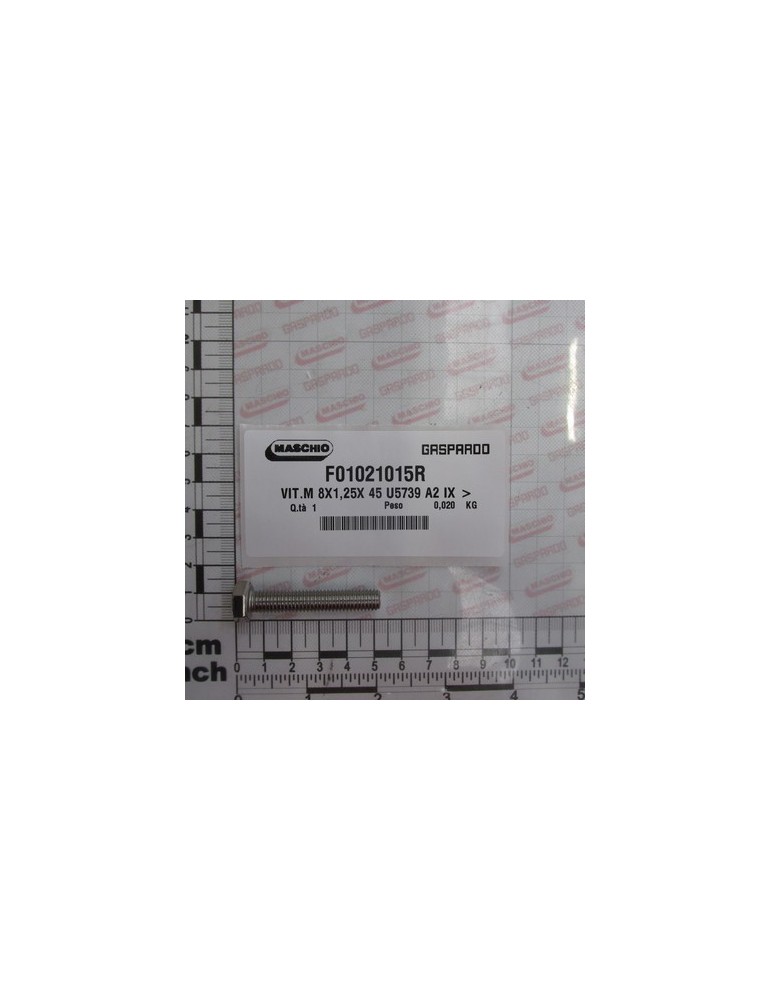 BOLT M8X1,25X 45 U5739 A2 IX