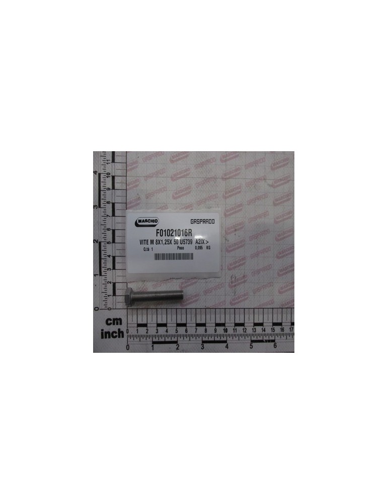 SCREW M 8X1,25X 50 U5739 A2IX-