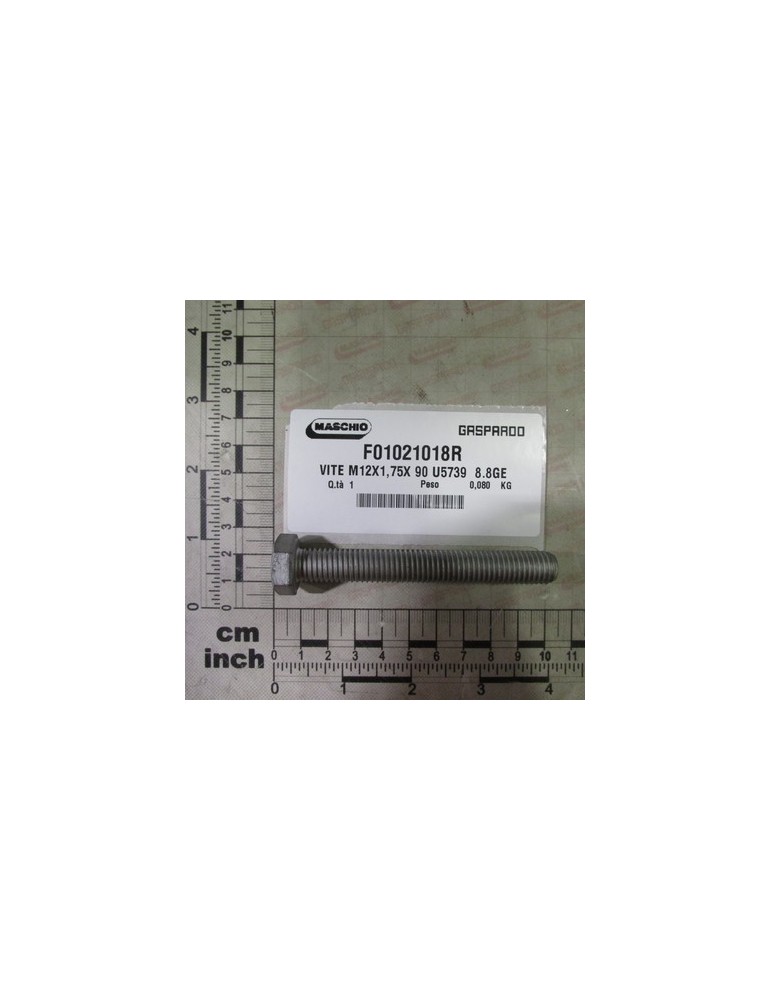 SCREW M12X1,75X 90 U5739 8.8GE