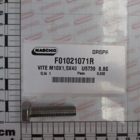 BOLT M10X1,5X40   U5739  8.8GE