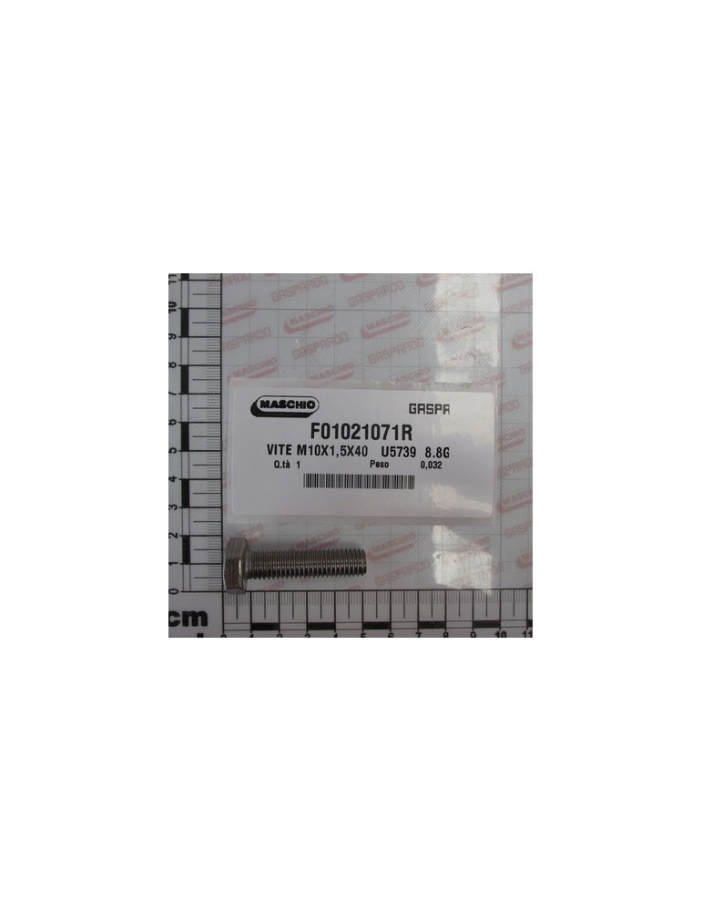 BOLT M10X1,5X40   U5739  8.8GE