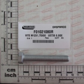 BOLT M12X1,75X80   U5739 8.8GE
