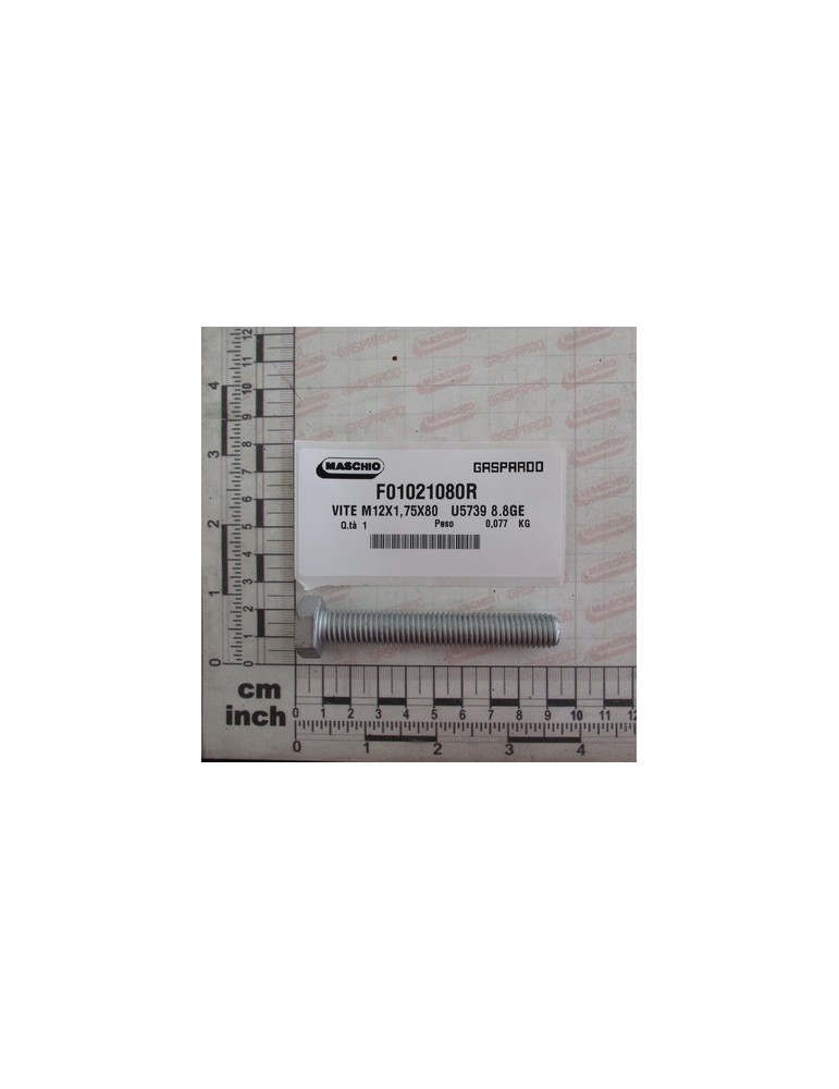 BOLT M12X1,75X80   U5739 8.8GE