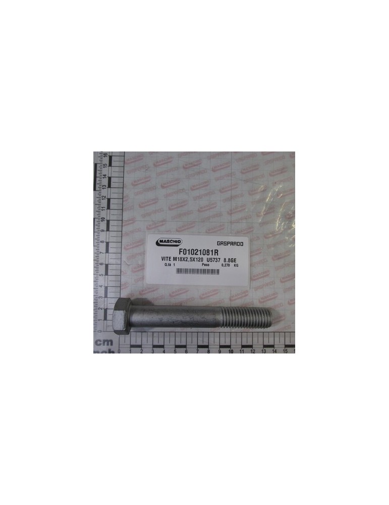 BOLT M18X2,5X120  U5737  8.8GE