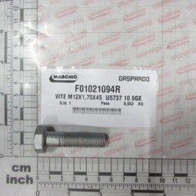 BOLT M12X1,75X45  U5737 10.9GE