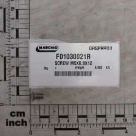 SCREW M5X0,8X12 U5933 A2IX