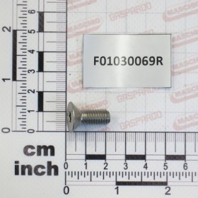 SCREW M8X1.25X20  UNI5933 A2IX