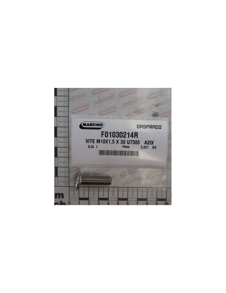 SCREW M10X1,5X30 A2IX