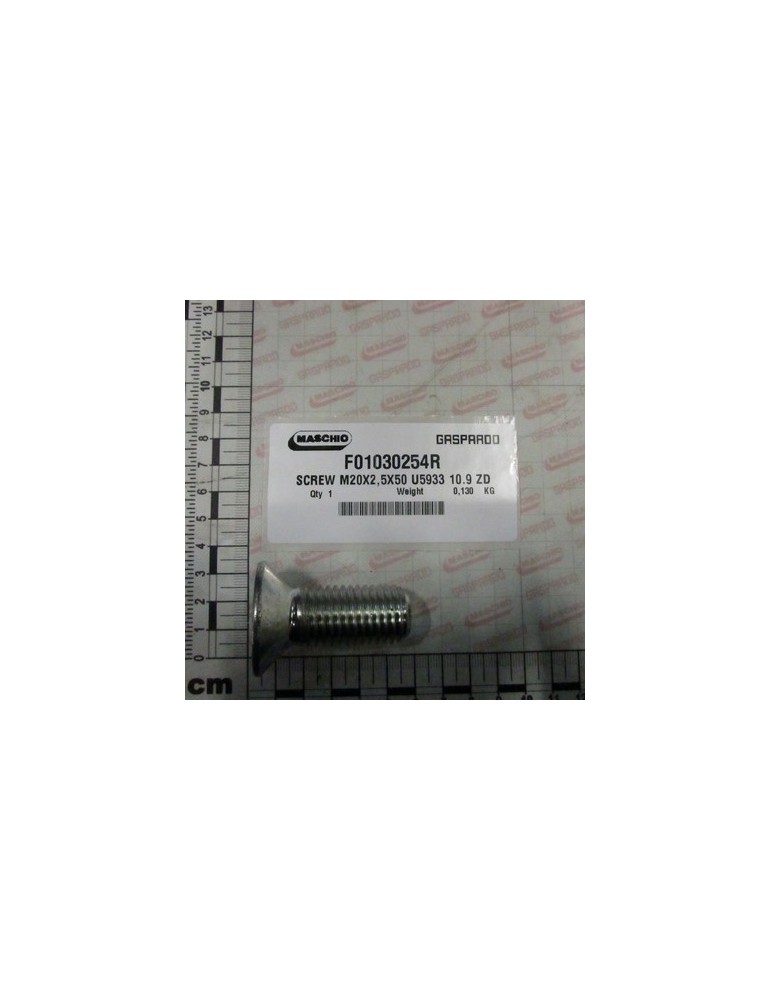 SCREW M20X2,5X50 U5933 10.9 ZD