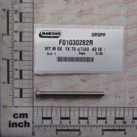 SCREW M 6X1X 70 U7380 A2IX