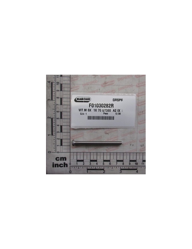 SCREW M 6X1X 70 U7380 A2IX