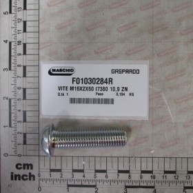 SCREW M16X2X60 I7380 10,9