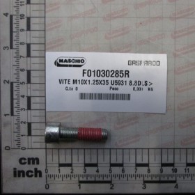 SCREW M10X1.25X35 DLS