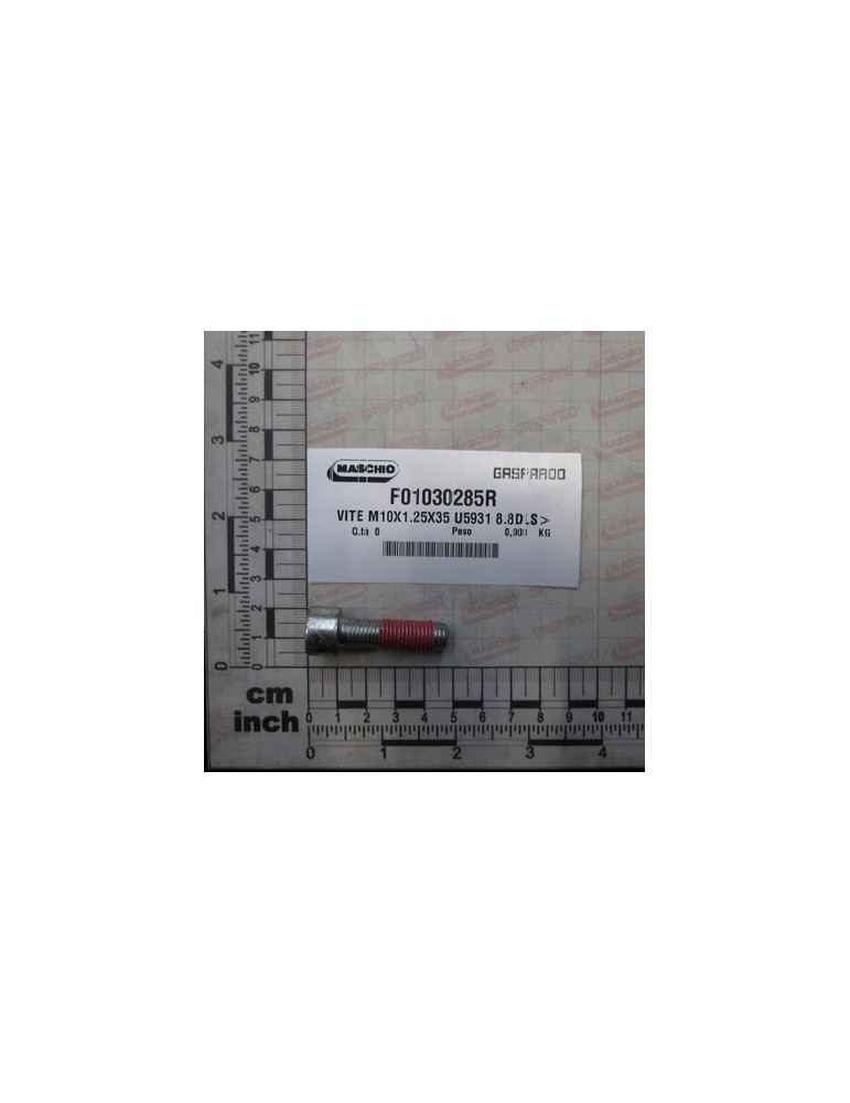 SCREW M10X1.25X35 DLS