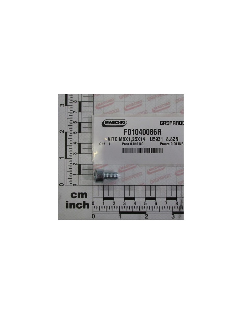 SCR. M8X1,25X14   U5931  8.8ZN