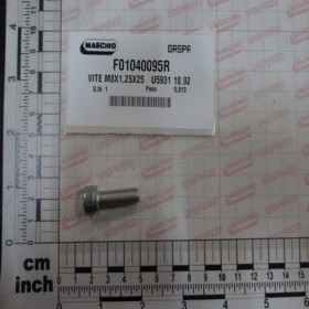 SCR. M8X1,25X25   U5931 10.9ZD
