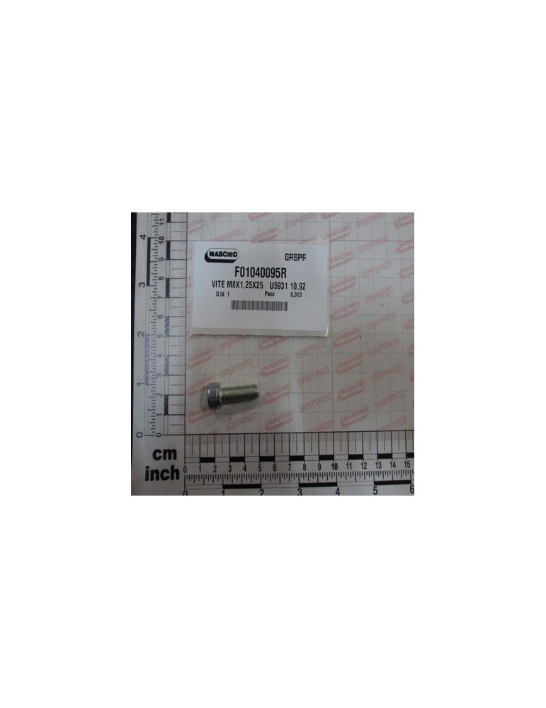 SCR. M8X1,25X25   U5931 10.9ZD