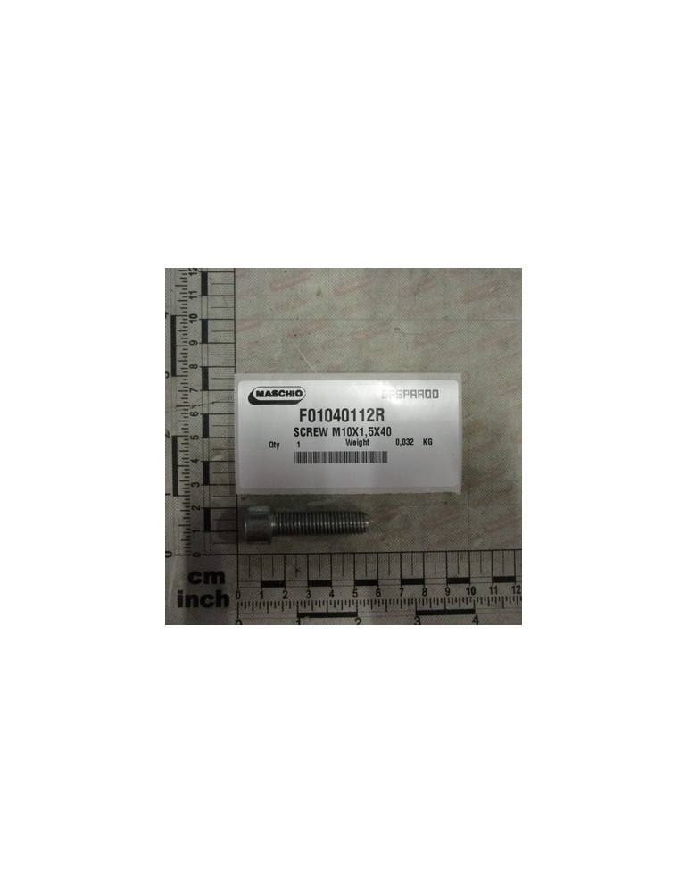 SCR. M10X1,5X40  U5931  8.8ZN
