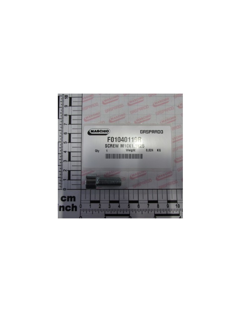 SCR. M10X1,5X25   U5931  8.8BR