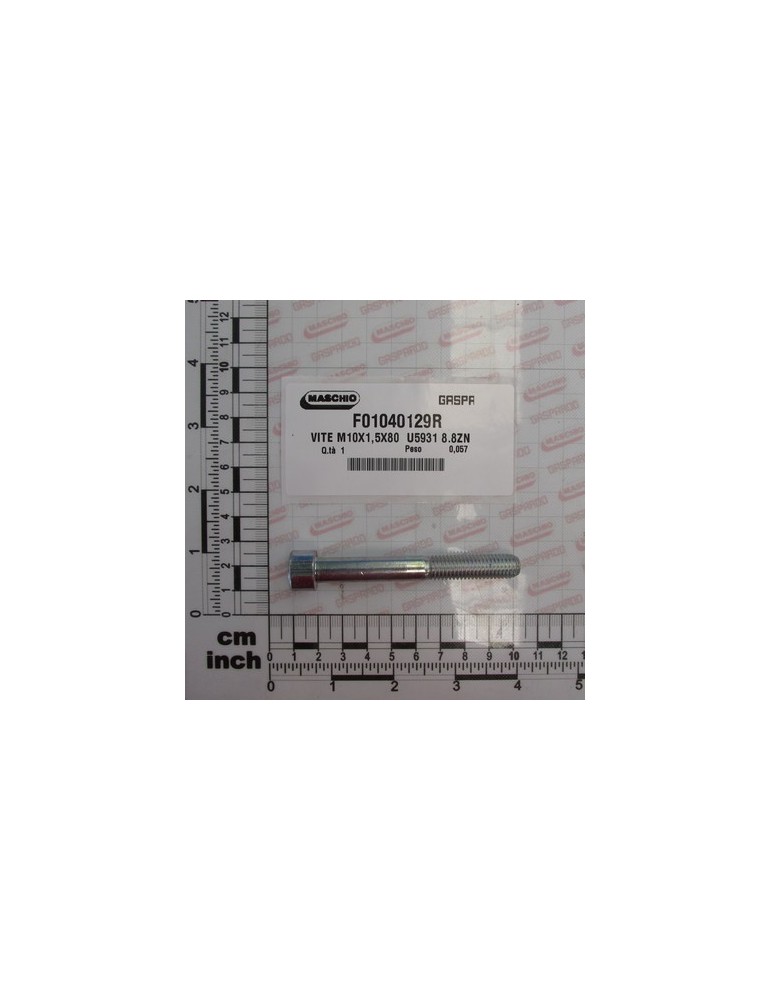 SCR. M10X1,5X80   U5931  8.8ZN