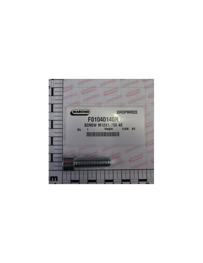 SCREW M12X1,75X 40 U5931  8.8Z