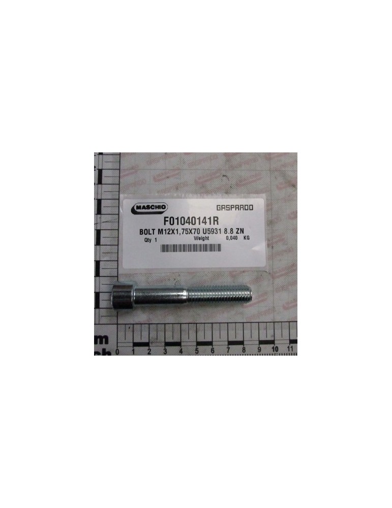 BOLT M12X1,75X70 U5931 8.8 ZN