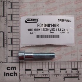 SCREW M10X1,5X50 U5931 8.8 ZN.