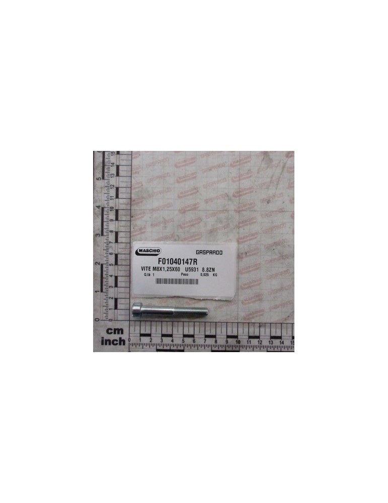 SCR. M8X1,25X60   U5931  8.8ZN