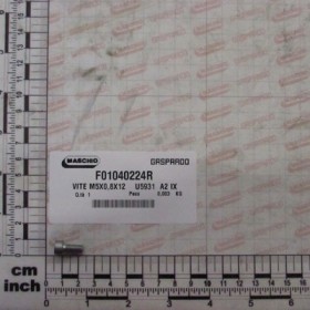 BOLT M5X0,8X12    U5931  A2 IX