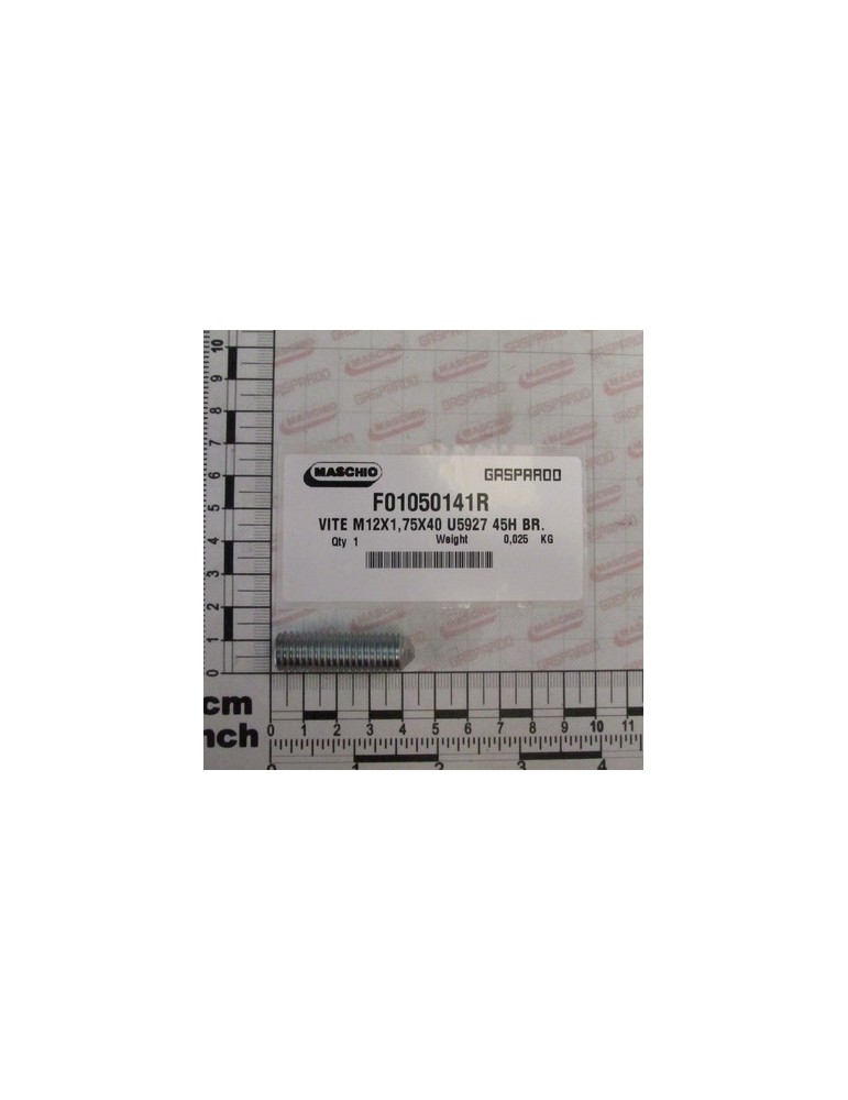 VITE M12X1,75X40 U5927 45H BR.