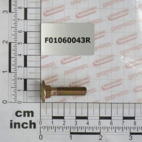 SCREW M8X1,25X35 U5732 4.6ZN
