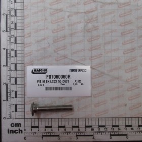 SCREW M8X1,25X55 D603 A2IX