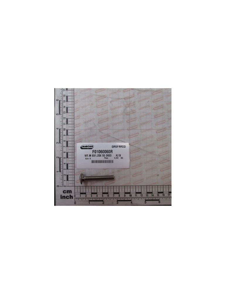 SCREW M8X1,25X55 D603 A2IX
