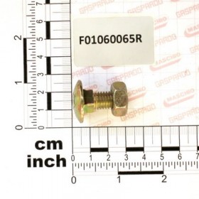 BOLT M10X 1,5X 25 U5732  4.6ZN