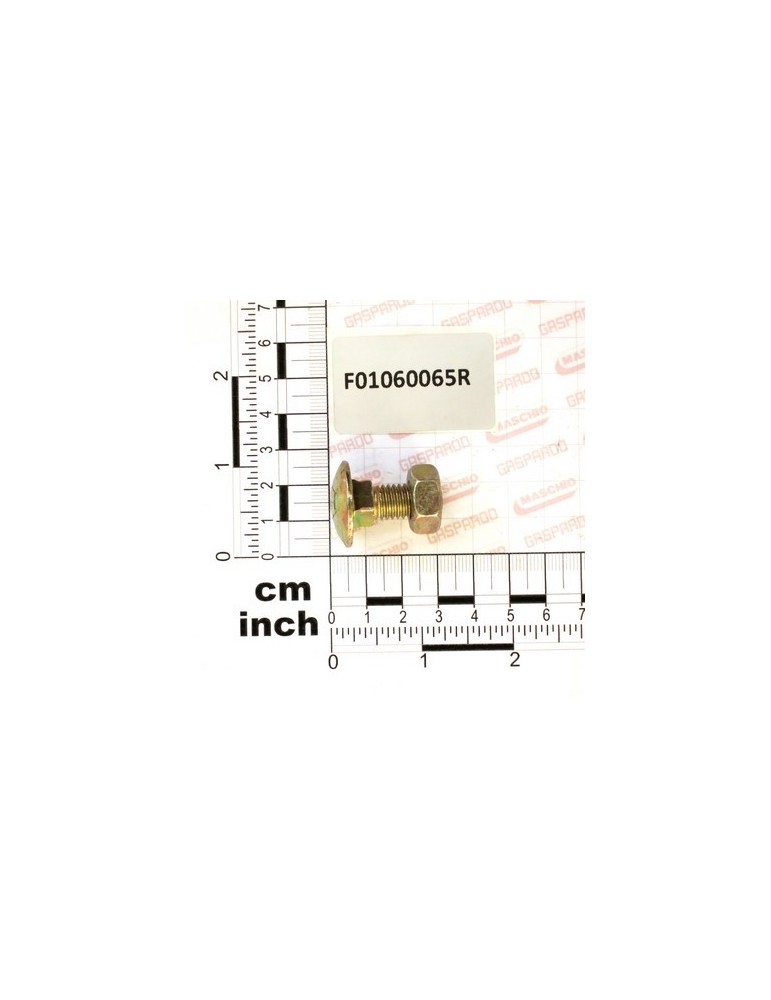 BOLT M10X 1,5X 25 U5732  4.6ZN