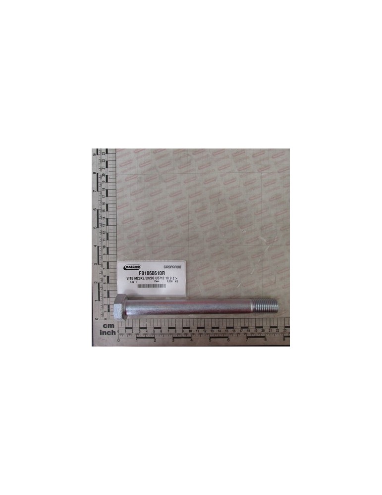 BOLT M20X2,5X200 U5712 D6914