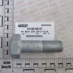BOLT M27X3X90  U5712 10.9 ZF