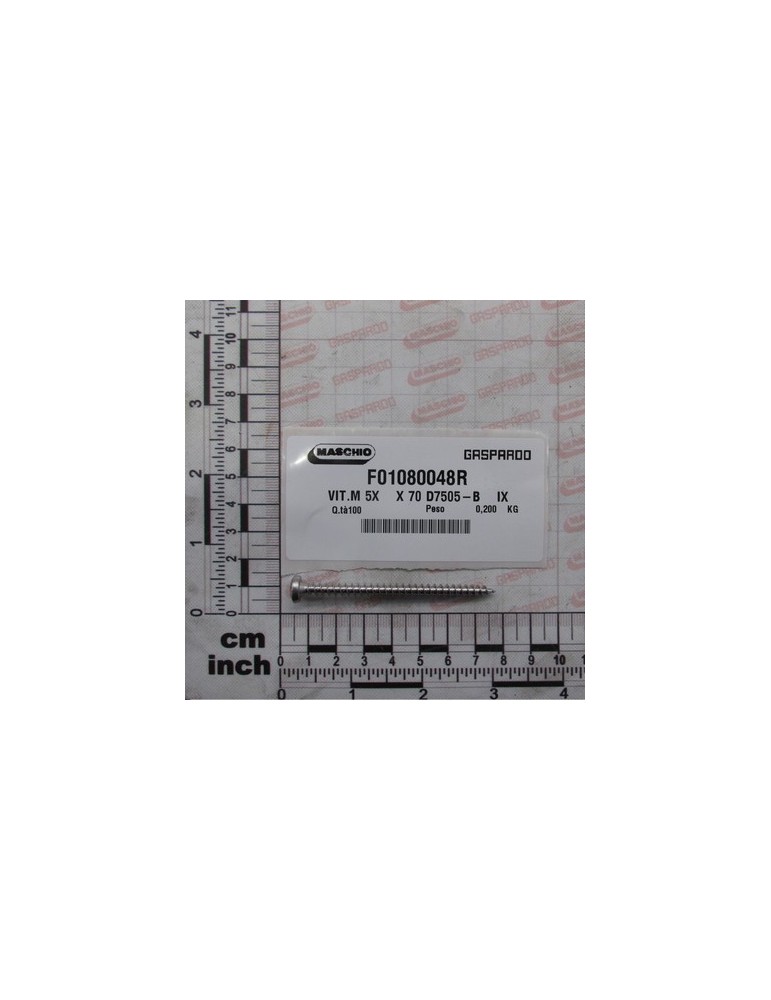 SCREW M 5X    X 70 D7505-B  IX