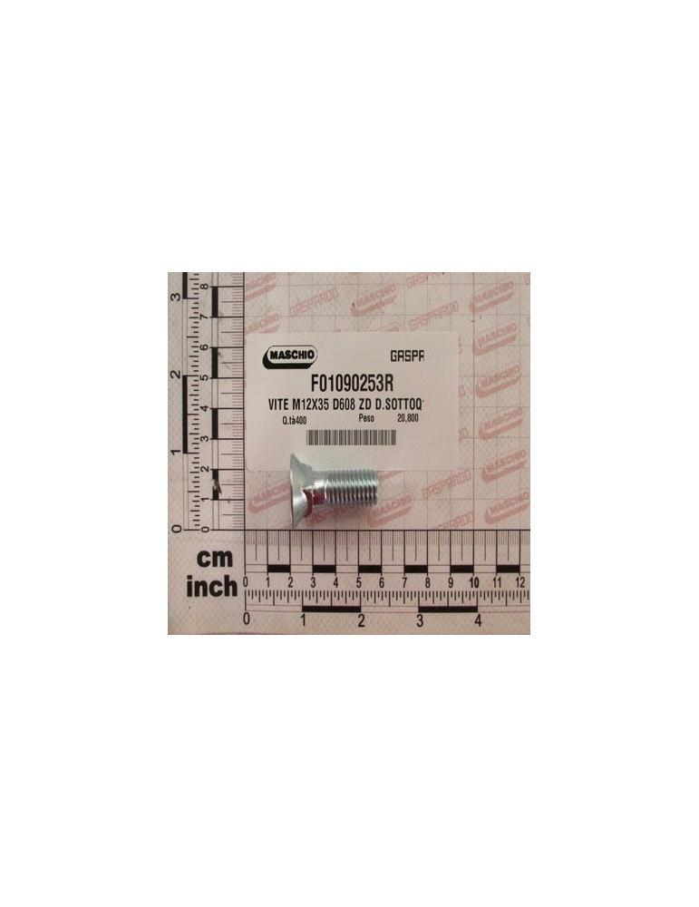 SCREW M12X1,75X35 10.9 D608 GE